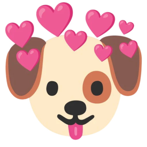 Sticker from the "good boy" sticker pack