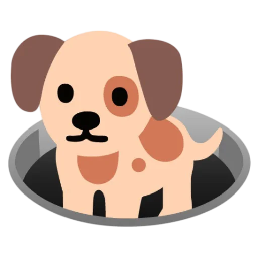 Sticker from the "good boy" sticker pack