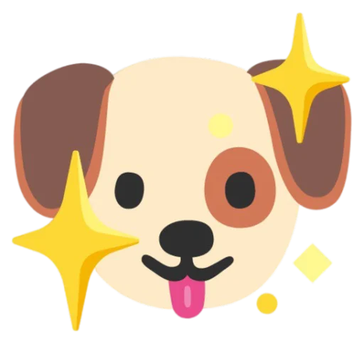 Sticker from the "good boy" sticker pack