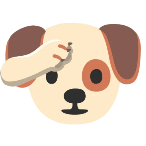 Sticker from the "good boy" sticker pack