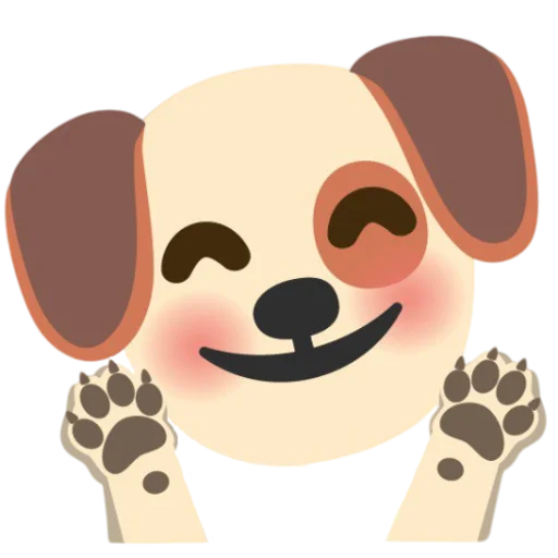 Sticker from the "good boy" sticker pack