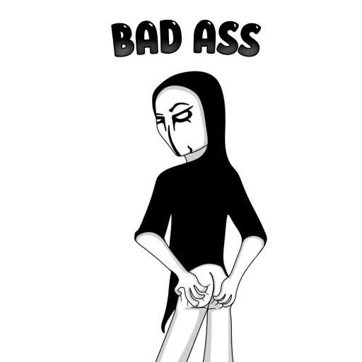 Sticker from the "Anonymous Pasha" sticker pack