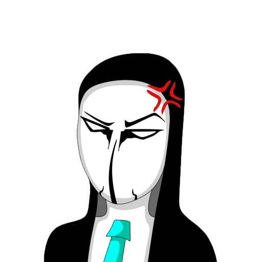 Sticker from the "Anonymous Pasha" sticker pack