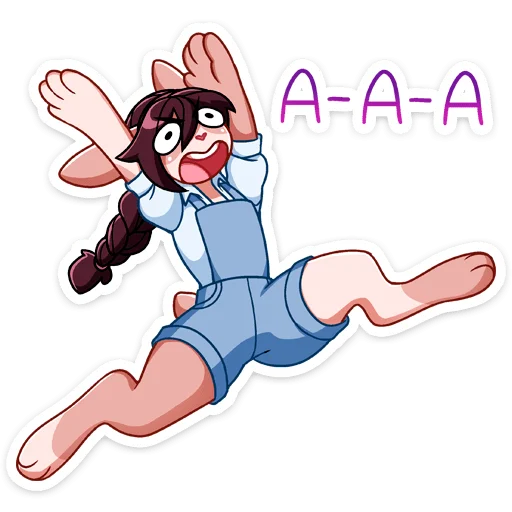 Sticker from the "Джойс" sticker pack