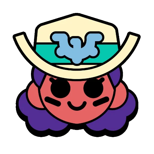 Sticker from the "brawl stars" sticker pack