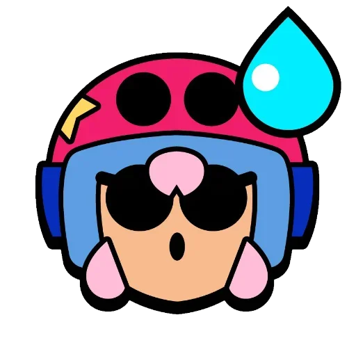 Sticker from the "brawl stars" sticker pack