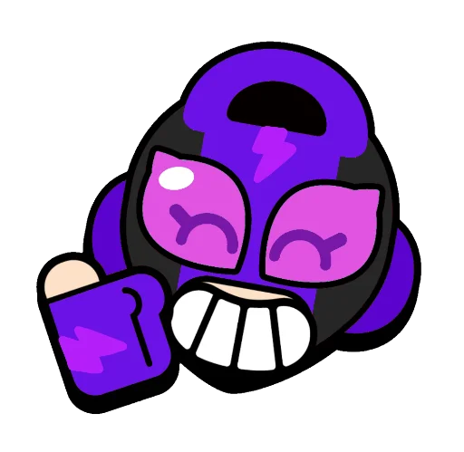 Sticker from the "brawl stars" sticker pack