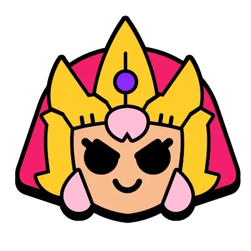 Sticker from the "brawl stars" sticker pack