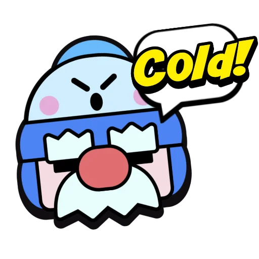 Sticker from the "brawl stars" sticker pack