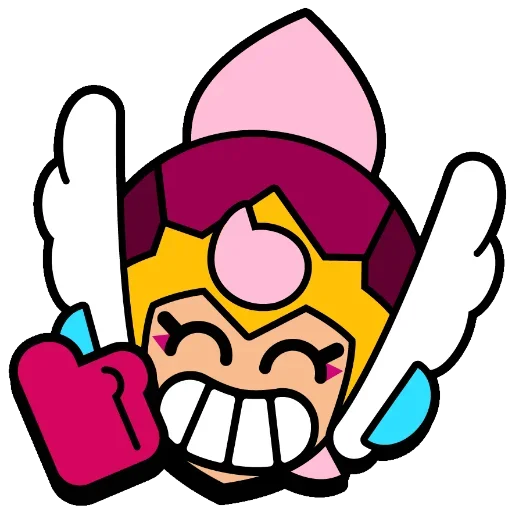 Sticker from the "brawl stars" sticker pack