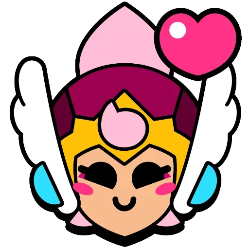 Sticker from the "brawl stars" sticker pack