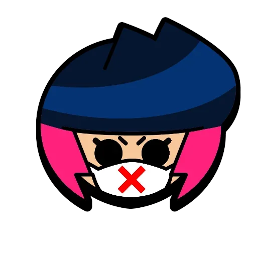 Sticker from the "brawl stars" sticker pack