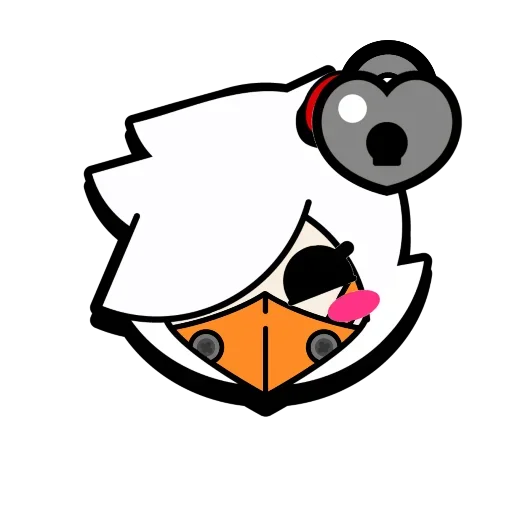 Sticker from the "brawl stars" sticker pack