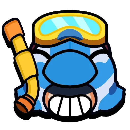 Sticker from the "brawl stars" sticker pack