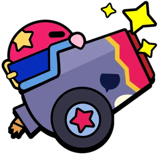 Sticker from the "brawl stars" sticker pack