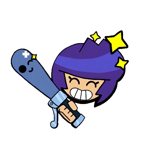 Sticker from the "brawl stars" sticker pack