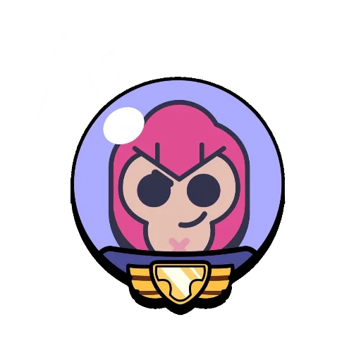 Sticker from the "brawl stars" sticker pack