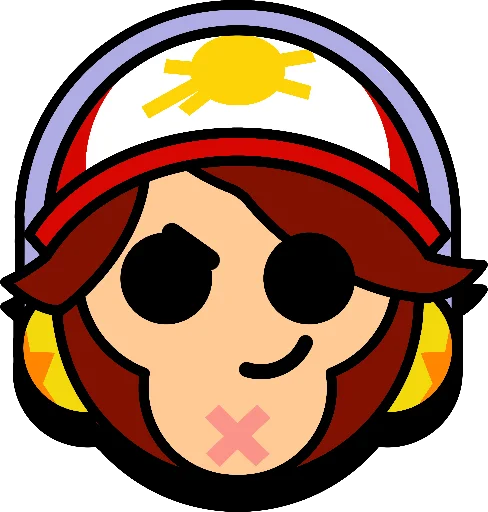 Sticker from the "brawl stars" sticker pack