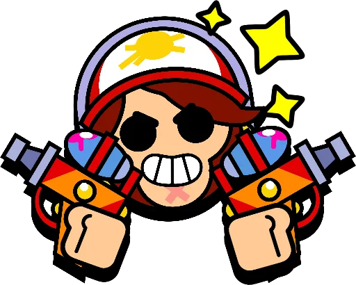 Sticker from the "brawl stars" sticker pack