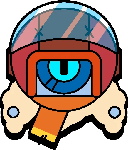 Sticker from the "brawl stars" sticker pack