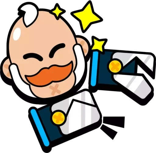 Sticker from the "brawl stars" sticker pack