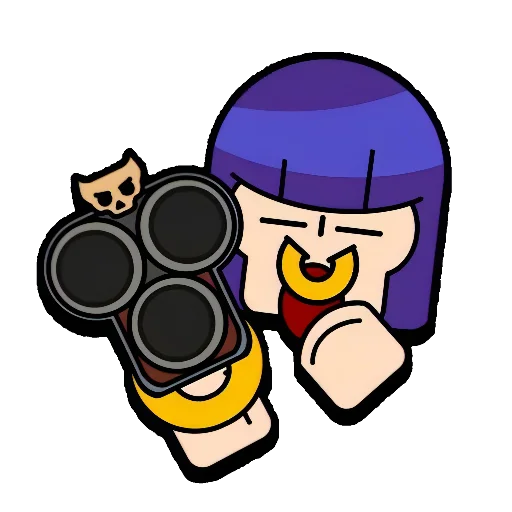 Sticker from the "brawl stars" sticker pack