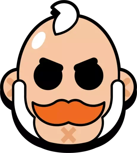 Sticker from the "brawl stars" sticker pack