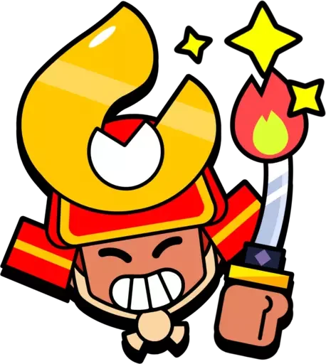 Sticker from the "brawl stars" sticker pack