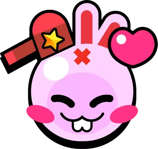 Sticker from the "brawl stars" sticker pack