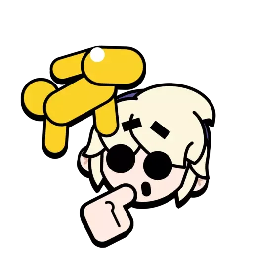 Sticker from the "brawl stars" sticker pack