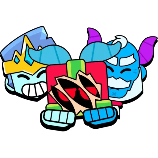 Sticker from the "brawl stars" sticker pack