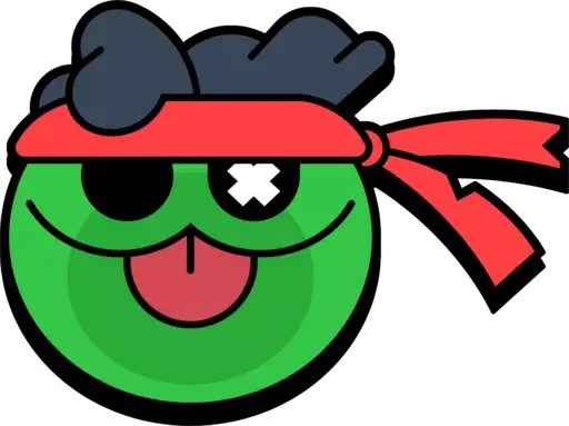 Sticker from the "brawl stars" sticker pack