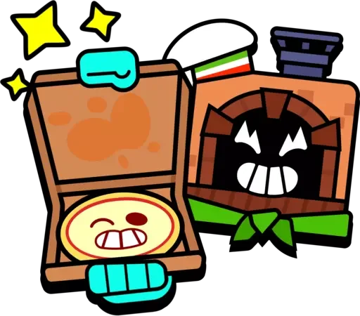 Sticker from the "brawl stars" sticker pack