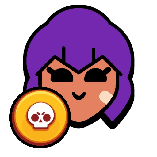 Sticker from the "brawl stars" sticker pack