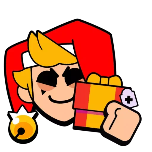 Sticker from the "brawl stars" sticker pack