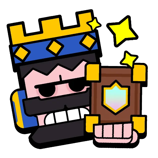 Sticker from the "brawl stars" sticker pack