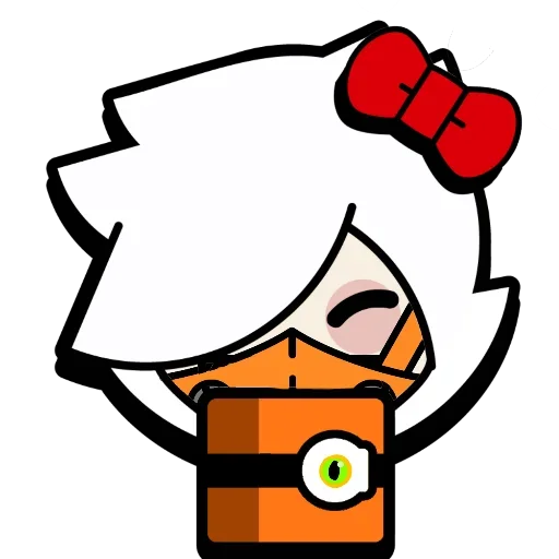 Sticker from the "brawl stars" sticker pack