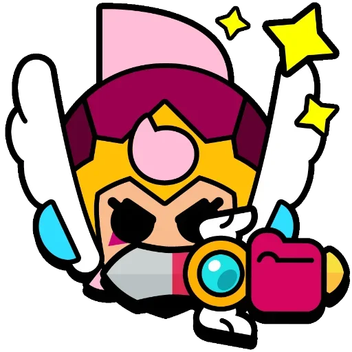 Sticker from the "brawl stars" sticker pack