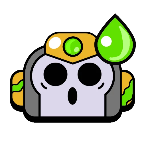 Sticker from the "brawl stars" sticker pack