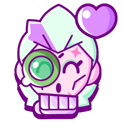 Sticker from the "brawl stars" sticker pack