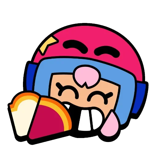 Sticker from the "brawl stars" sticker pack