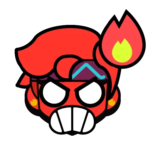 Sticker from the "brawl stars" sticker pack