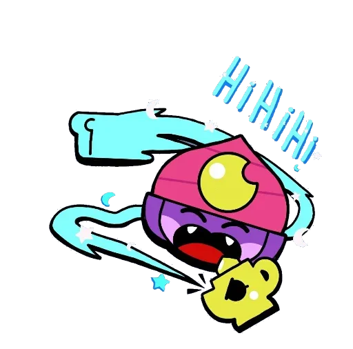 Sticker from the "brawl stars" sticker pack