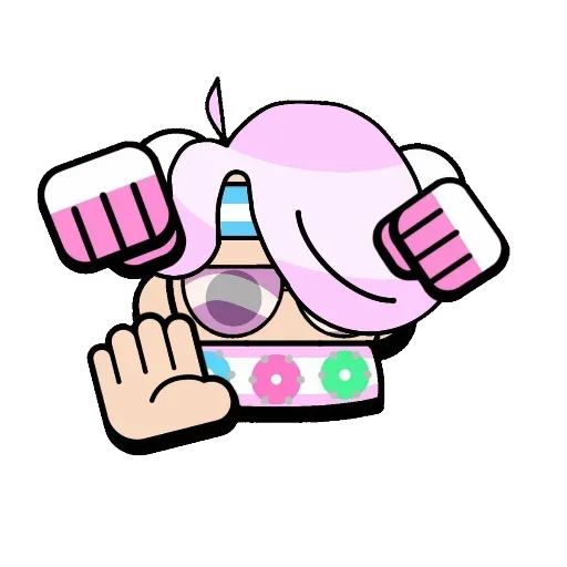 Sticker from the "brawl stars" sticker pack