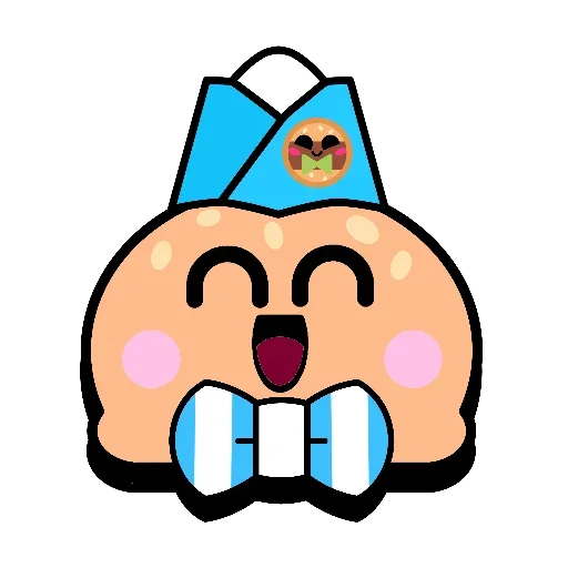 Sticker from the "brawl stars" sticker pack