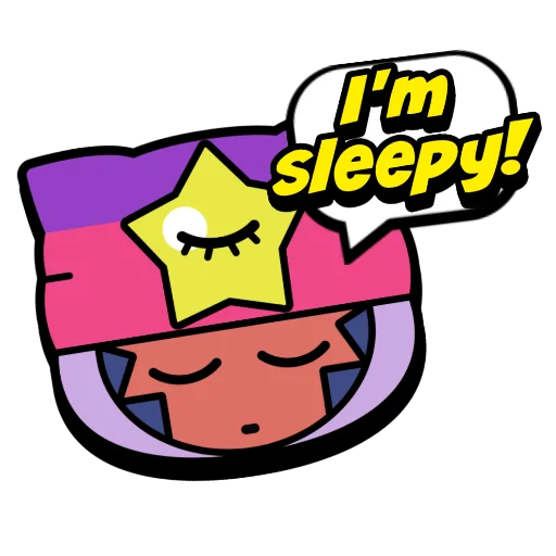 Sticker from the "brawl stars" sticker pack