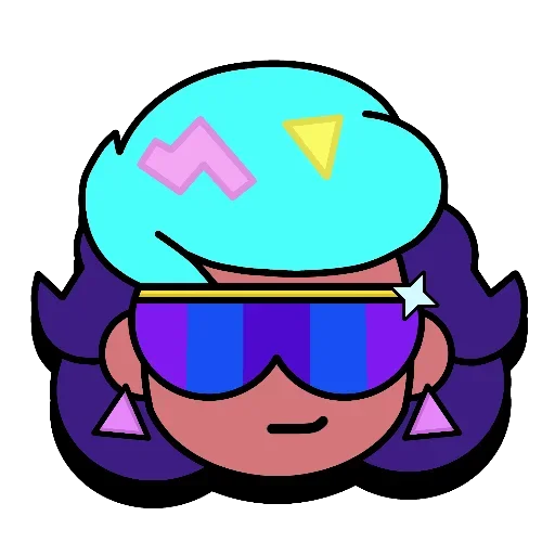 Sticker from the "brawl stars" sticker pack