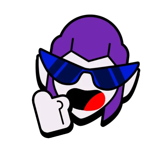 Sticker from the "brawl stars" sticker pack