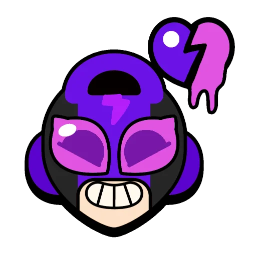 Sticker from the "brawl stars" sticker pack