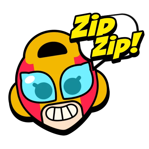 Sticker from the "brawl stars" sticker pack